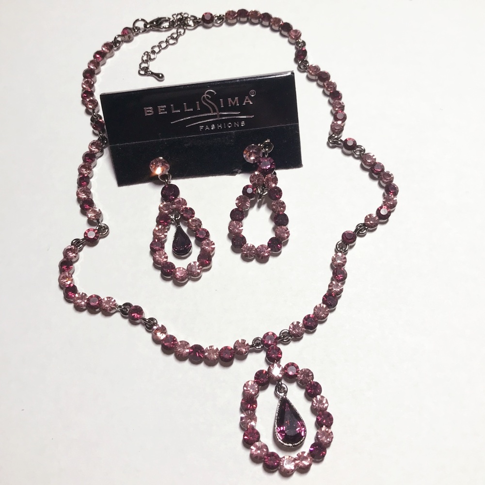 NWT BELLISSIMA NECKLACE AND EARRING SET